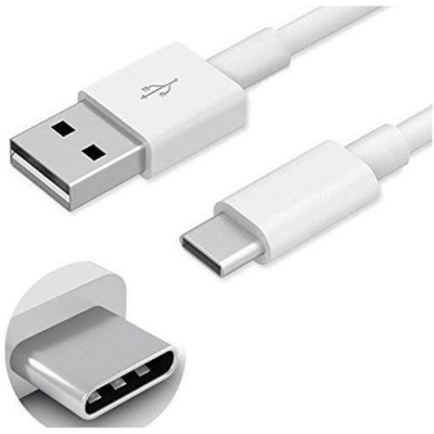 3A BRIGHT (PACK OF 1) C-Type 1 Meter Long USB Mobile Charging Cable for Fast Charging & Data Transfer