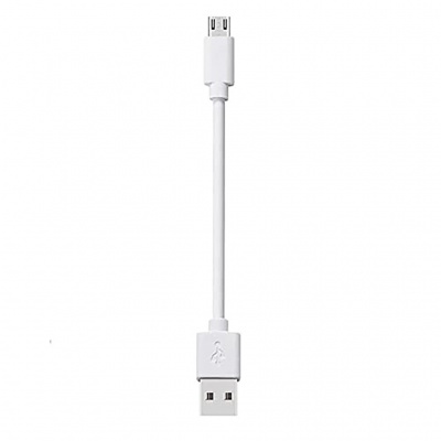 3A BRIGHT Power Bank High Speed Micro USB Charging Cable, Short Flat Android Cable for All Android Smartphones Devices