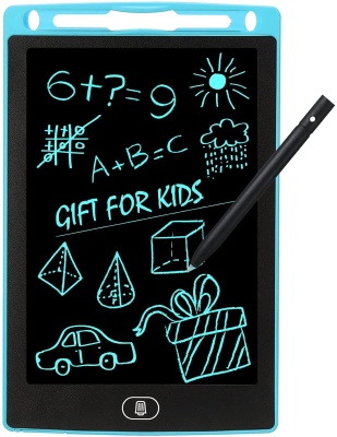 3A BRIGHT LCD Writing Tablet Pad with Screen 21.5cm (8.5Inch) for Drawing, Playing, Handwriting Best Birthday Gifts for Adults  Kids Girls Boys, Re-Writable Writing Tab, Multicolor